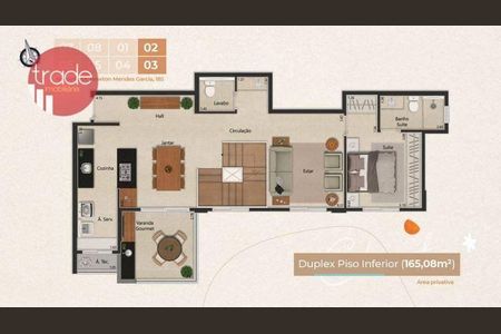 8_photo/94b9c04179.ebd8ece1de034180-ATLAS-4e6a48a8-4d8e-4ae7-9585-1588e30b6a42.jpg de apartamento à venda com 3 quartos, 165m² em Jardim Florestan Fernandes, Ribeirão Preto