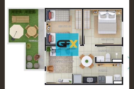 3_photo/94b9c0ba9b.40d8a2026ca6f9e9-ATLAS-b8be3766-9816-4043-ba23-a63aa8be865a.jpg de apartamento à venda com 2 quartos, 39m² em Parque Sao Sebastiao, Ribeirão Preto