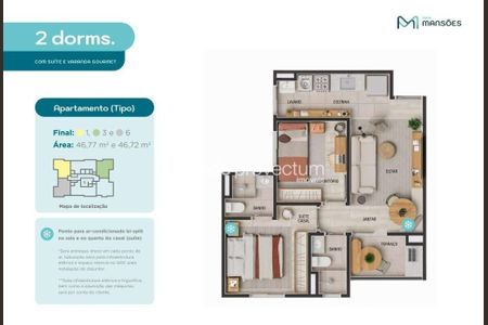 16_photo/94c8c42cb7.d2217cbbd617a4b5-ATLAS-bf933755-64b4-4ffa-b700-9e4a3117c486.jpg de apartamento à venda com 2 quartos, 46m² em Fazenda Santa Cândida, Campinas
