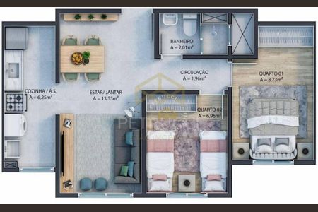 5_photo/94c8c5863f.5fb914e739453623-ATLAS-2eeff72d-e738-450e-a994-d796d49c52df.jpg de apartamento à venda com 2 quartos, 46m² em Jardim Boa Esperança, Campinas