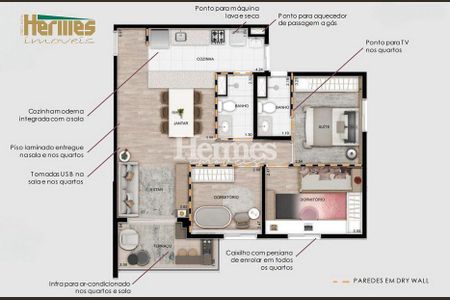 12_photo/94c8c5cb9f.ceff8192393c33de-ATLAS-e1abd50b-6f1f-4073-8018-07003e1049ce.jpg de apartamento à venda com 3 quartos, 70m² em Fazenda Santa Cândida, Campinas