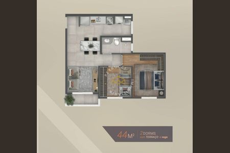 3_photo/94c8c5ce13.b5abb242ddca96bc-ATLAS-f9bdc1a6-e76a-4ae2-a23c-f8dcc7fb502b.jpg de apartamento à venda com 2 quartos, 44m² em Mansões Santo Antônio, Campinas