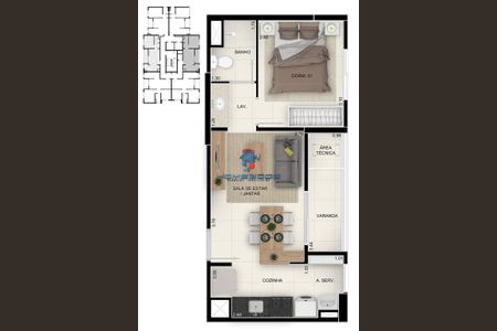 7_photo/94c8c5ffdf.32a8019b0364636a-ATLAS-d760e073-058d-444c-9755-2ea475355e55.jpg de apartamento para alugar com 1 quarto, 35m² em Cambuí, Campinas