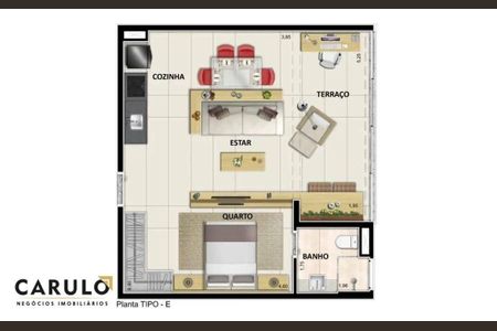 19_photo/94c8cf363d.d78195c668113a37-ATLAS-e9df4c4a-e357-45d9-90a4-110143b7b0cc.jpg de apartamento para alugar com 1 quarto, 46m² em Conceicao, Campinas