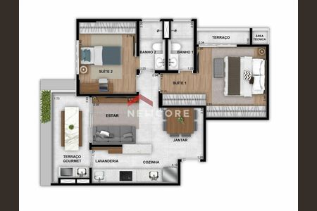 7_photo/94c8cfc129.07fb07773285f6be-ATLAS-595dbc05-d111-4b43-88b0-cf15f2720a0e.jpg de apartamento à venda com 2 quartos, 72m² em Chácara Bela Vista, Campinas