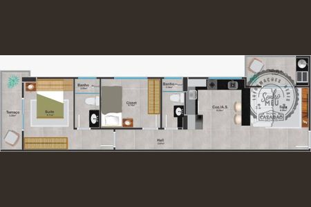 4_photo/94ce1d0915.f0a636d9aadc36a4-ATLAS-3dc60392-693d-4146-bef4-2b42dda2da7b.jpg de apartamento à venda com 2 quartos, 53m² em Canto do Forte, Praia Grande