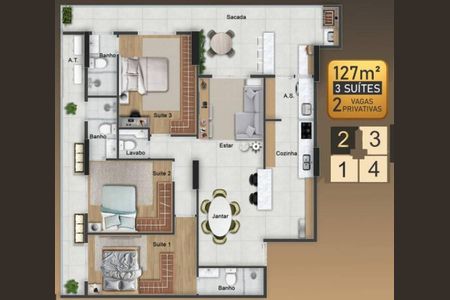 4_photo/94ce1d0925.fbefe0fd7f9df736-ATLAS-6b1c153f-e85f-43b1-882c-52525e08c06f.jpg de apartamento à venda com 3 quartos, 128m² em Canto do Forte, Praia Grande