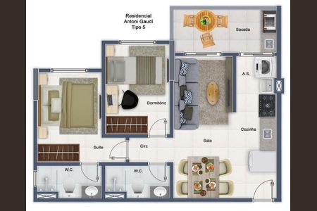 46_photo/94ce1da957.e56c197cd32efafc-ATLAS-8ea2fe1a-4b98-43b0-9ef5-0b3f47d77e5b.jpg de apartamento à venda com 2 quartos, 58m² em Canto do Forte, Praia Grande
