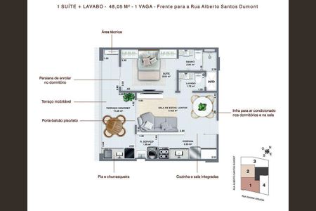 2_photo/94ce1dd47d.1e472d2ce2e6348a-ATLAS-1bf6ef4a-4ab1-449c-a1e2-d445ca4341ee.jpg de apartamento à venda com 1 quarto, 47m² em Guilhermina, Praia Grande