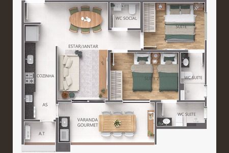 12_photo/94ce2031f7.90e6a725d2bcf869-ATLAS-dc6db662-ece5-4e6a-b191-8be5e75331cb.jpg de apartamento à venda com 2 quartos, 76m² em Vila Caiçara, Praia Grande