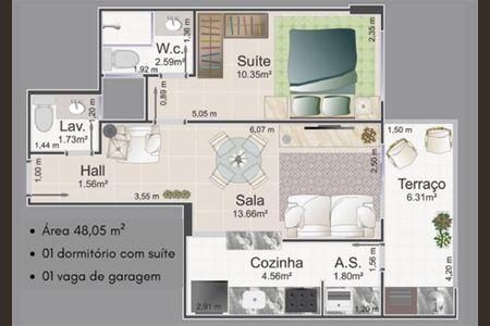 5_photo/94ce203465.53954653b70e48f8-ATLAS-fe5968eb-c0d0-4346-b3a2-00bd4d13a7e4.jpg de apartamento à venda com 1 quarto, 48m² em Vila Caiçara, Praia Grande