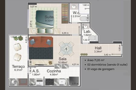 2_photo/94ce203465.a30fd500f6202cc1-ATLAS-eeba75de-4215-4e19-afe2-ecf50e64179c.jpg de apartamento à venda com 1 quarto, 49m² em Vila Caiçara, Praia Grande