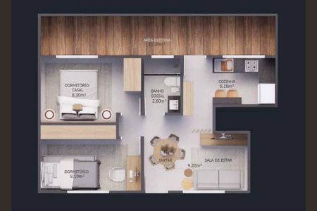 2_photo/94ce203515.b6e9f39ec4108cef-ATLAS-1ffda68e-e019-416a-87ab-bf90e9cf6b61.jpg de casa à venda com 2 quartos, 40m² em Vila Caiçara, Praia Grande