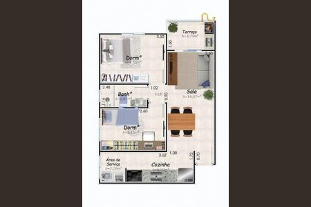 24_photo/94ce20356b.67fa8f3b27fea1fe-ATLAS-1ef354f4-e786-480d-8bfc-7b728ab5db55.jpg de apartamento à venda com 2 quartos, 53m² em Vila Caiçara, Praia Grande