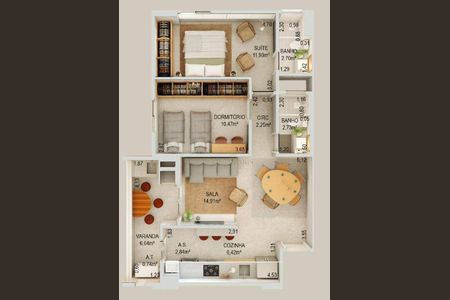 4_photo/94ce20f0e5.b3ac52ea7856f144-ATLAS-fe8bbc94-eef2-4d0e-b131-8f1e73c975d5.jpg de apartamento à venda com 2 quartos, 69m² em Guilhermina, Praia Grande