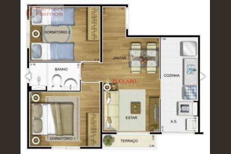 10_photo/94ce62479b.67bf4e0cd0e73e42-ATLAS-815786ec-e322-45cd-a80e-d53561d59567.jpg de apartamento à venda com 2 quartos, 45m² em Jardim Cumbica, Guarulhos