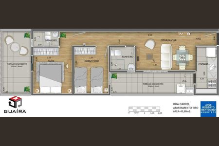 4_photo/94ce6a1b89.526b8d0f117d2dc5-ATLAS-62ac0567-42ac-4da2-9fbc-fedc737d8b40.jpg de apartamento à venda com 2 quartos, 44m² em Vila Guarará, Santo André