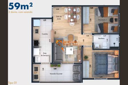 3_photo/94ce89b3e9.7d11dcb6c5ccabce-ATLAS-5a90684e-79fc-4771-9d81-e4b074f2146c.jpg de apartamento à venda com 2 quartos, 59m² em Vila Nova Bonsucesso, Guarulhos