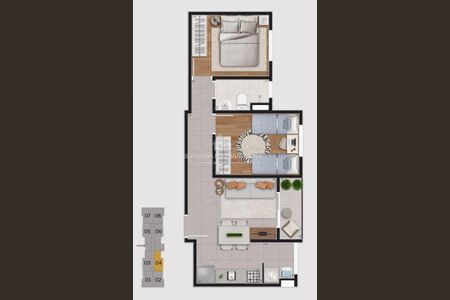 7_photo/94cfa7fa6f.76f5acf6318b4b0d-ATLAS-c2ac3cf7-2465-4710-a07c-782c90b5d2b6.jpg de apartamento à venda com 2 quartos, 44m² em Jardim Santa Paula, Cotia