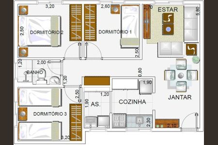 6_photo/94cfa9d89d.816d86b3a1efd674-ATLAS-1cad0cb8-1208-4b2a-a1af-9a9b4880ba89.jpg de apartamento à venda com 2 quartos, 49m² em Jardim Central, Cotia