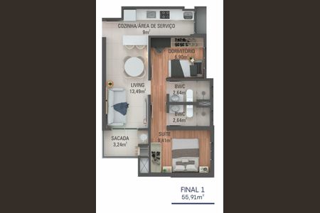 9_photo/94dce189e1.835c236b6a8f76aa-ATLAS-6e8cd20e-3a6b-4fa0-a197-cfd8dae8ebd6.jpg de apartamento à venda com 2 quartos, 55m² em Mossunguê, Curitiba