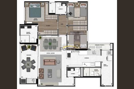 4_photo/94dce21c63.80b7a4e4b58d4306-ATLAS-beddd6ee-7e0a-400d-91d6-325fdc25073e.jpg de apartamento à venda com 3 quartos, 129m² em Ecoville, Curitiba