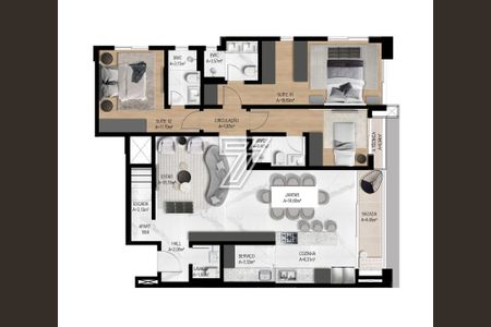 1_photo/94dce224c1.814efca78c770515-ATLAS-0ad43139-7606-42e5-bc42-666ff8d2a9af.jpg de apartamento à venda com 3 quartos, 249m² em Campina do Siqueira, Curitiba