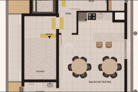 9_photo/94dce35331.f7e81ba1849dc159-ATLAS-1c15423f-c9e3-4f22-972e-8f59d8cff95a.jpg de apartamento à venda com 1 quarto, 23m² em Capão Raso, Curitiba