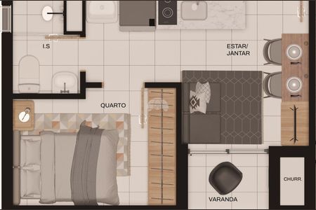 47_photo/94dce3533b.adfe693aa2b53e17-ATLAS-9c7236d7-5a9a-4c23-b26f-5fb69a34825c.jpg de apartamento à venda com 1 quarto, 23m² em Novo Mundo, Curitiba