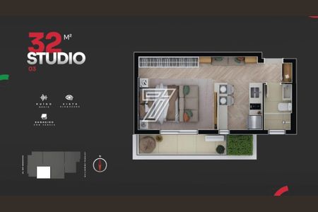 17_photo/94dce37efb.ce812e442828fd98-ATLAS-95917268-e498-4cf7-a8ee-0e0ab76fb11a.jpg de kitnet/studio à venda com 1 quarto, 29m² em Água Verde, Curitiba