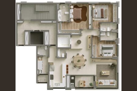 12_photo/94dce386b3.507a38b60af2f892-ATLAS-bd149c38-0f0e-4d32-8961-d5bb67c574db.jpg de apartamento à venda com 3 quartos, 155m² em Água Verde, Curitiba