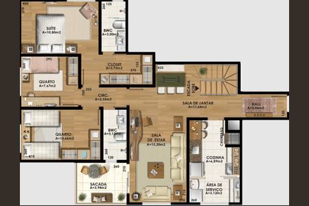 4_photo/94dce39849.f8eaab1958bed1ca-ATLAS-5eca4e70-280a-439a-a287-9d8530dc3d1e.jpg de apartamento à venda com 3 quartos, 101m² em Seminário, Curitiba