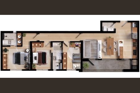 11_photo/94dce3a3d3.da02a367005449b0-ATLAS-3202c35f-2048-480c-8e3b-ae82d5d55be4.jpg de apartamento à venda com 2 quartos, 64m² em Santa Quiteria, Curitiba