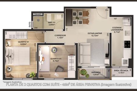 1_photo/94dce3c3d9.8406d85b1cc03178-ATLAS-108e1e63-ab0d-4cc8-bf48-0a96aebab189.jpg de apartamento à venda com 2 quartos, 48m² em Campina do Siqueira, Curitiba