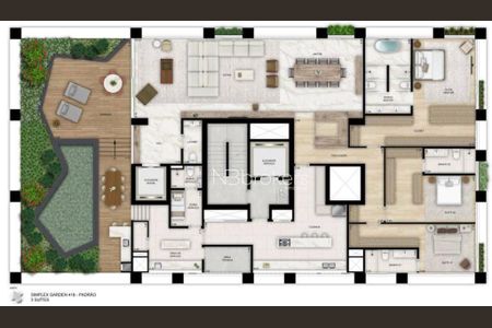 50_photo/94dce3cd9f.e66e846f80276a26-ATLAS-5aeee3e1-3db0-40d7-b851-3a6e07840bd2.jpg de apartamento à venda com 3 quartos, 309m² em Mossunguê, Curitiba