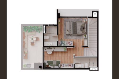 5_photo/94dce417e7.b3d3264af4e3b087-ATLAS-3665f5b0-761b-4c84-a95d-a27875307265.jpg de apartamento à venda com 1 quarto, 27m² em Alto da Glória, Curitiba