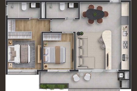 26_photo/94dce419c1.16144003eb17b3fb-ATLAS-cadac7e2-9961-44fc-b8a5-bb87a3ef5d4c.jpg de apartamento à venda com 2 quartos, 112m² em Centro Cívico, Curitiba