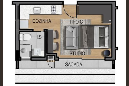 16_photo/94dce43903.ae537c11cfa6cc3a-ATLAS-df0101bb-ff3a-46f0-ace3-ac849aefeb5c.jpg de apartamento à venda com 1 quarto, 29m² em Alto da XV, Curitiba