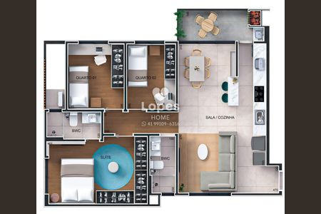 17_photo/94dce50979.a34487f5beb05a10-ATLAS-2076a00c-b53b-413d-ba4a-b95c1fc8504f.jpg de apartamento à venda com 3 quartos, 81m² em Capão da Imbuia, Curitiba