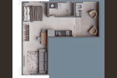 2_photo/94dce51c2b.e182d30f96765f76-ATLAS-752e37a2-a5d8-4af2-8a7a-52cf7cb82307.jpg de apartamento à venda com 1 quarto, 33m² em Jardim das Américas, Curitiba