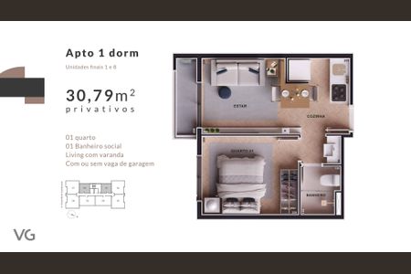 9_photo/94dce5b35d.f87c5f63b588f4d4-ATLAS-e14ae46f-268f-498b-a80c-4438e3f7f847.jpg de kitnet/studio à venda com 1 quarto, 33m² em Alto da XV, Curitiba