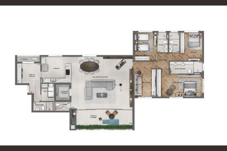 2_photo/94dce5cd4f.d9d3e99cbc508494-ATLAS-02001045-69fc-4a73-b467-f3e8b9748314.jpg de apartamento à venda com 3 quartos, 222m² em Hugo Lange, Curitiba