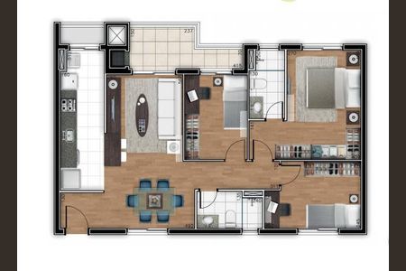 12_photo/94dce5d58d.aafc750051720c32-ATLAS-e7e6f4fc-cc7e-4bd2-a01a-2af3b1d1a127.jpg de apartamento à venda com 2 quartos, 67m² em Bacacheri, Curitiba