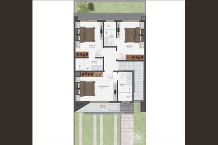 5_photo/94dce63ae1.1fbd758df7c3f031-ATLAS-33c2c7ea-9855-45a1-aecf-10ef3cf9ad60.jpg de casa de condomínio à venda com 3 quartos, 194m² em Santa Cândida, Curitiba