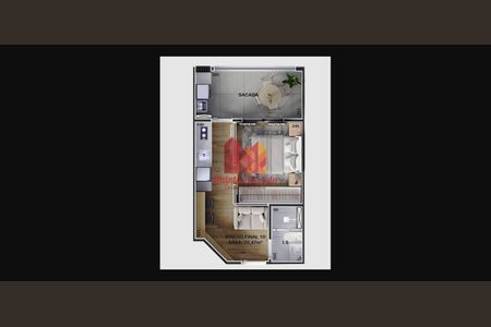 18_photo/94dce66585.1d8d0fa3a88e4baa-ATLAS-e28025e6-7dd3-4405-8962-aed633e8c056.jpg de kitnet/studio à venda com 1 quarto, 31m² em Boa Vista, Curitiba