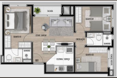 2_photo/94dce665a9.2bd6c31d73845aaa-ATLAS-a8cad013-9a9b-4dbf-aacd-5638b225fa60.jpg de apartamento à venda com 3 quartos, 58m² em Santa Cândida, Curitiba