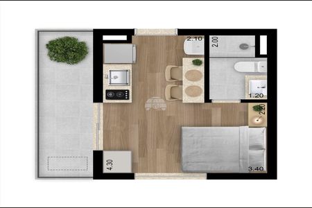 8_photo/94dce66b93.df2e9385b3468787-ATLAS-ee03afc8-7c4c-45cc-8a85-9da797ed9b3f.jpg de apartamento à venda com 1 quarto, 21m² em Tingui, Curitiba