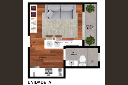 12_photo/94dce6867b.98b2df3b8d936f6f-ATLAS-eccab2ad-8aa6-416b-92bc-f3cfd0954104.jpg de apartamento à venda com 1 quarto, 22m² em Boa Vista, Curitiba