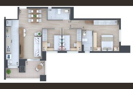 11_photo/94dce6877d.652b937e4e3a6bbf-ATLAS-0476451e-3f15-4ee8-be5e-0c9efddcc919.jpg de apartamento à venda com 2 quartos, 94m² em Boa Vista, Curitiba