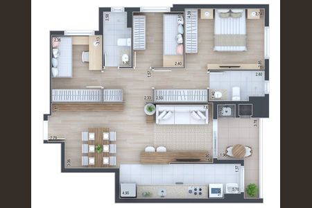 11_photo/94dce6877d.652b937e4e3a6bbf-ATLAS-b6306cdb-1fd2-4f36-9a82-d33c86dd4c47.jpg de apartamento à venda com 2 quartos, 94m² em Boa Vista, Curitiba